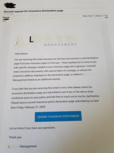 Revised (unfriendly) Lease - It shows the Aroli Group as the Landlord